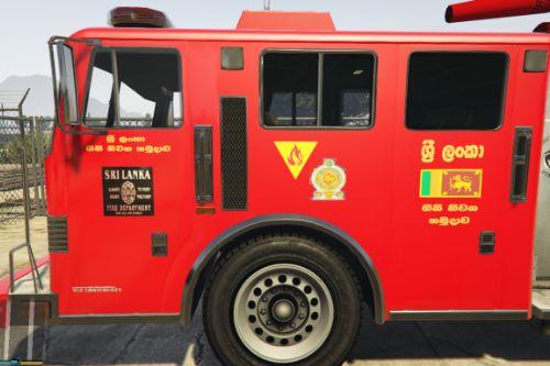 Sri Lankan Fire Truck (ශ්‍රී ලංකා ගිනි නිවන රථය)